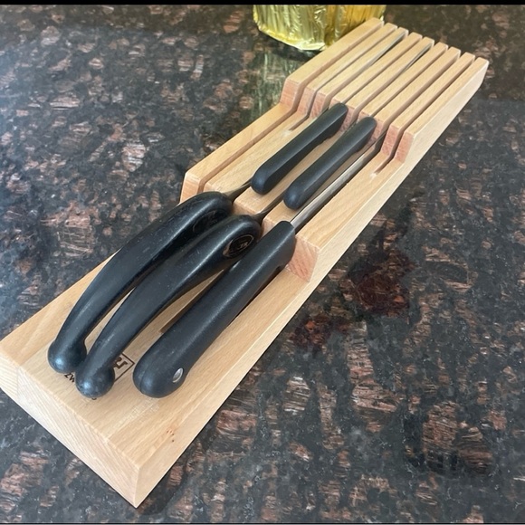 ZWILLING #Knife Block, 8-slot, Beechwood - Picture 4 of 4
